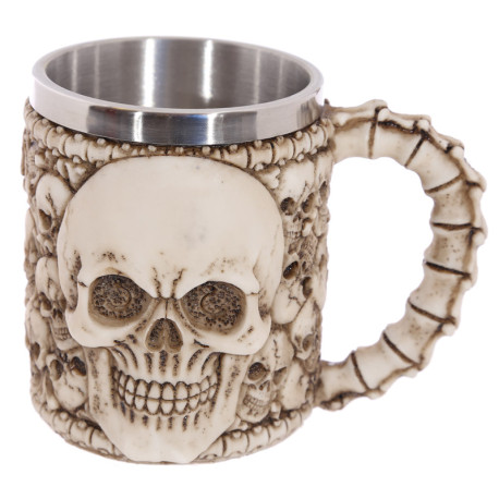 Gothic Skull Decoration Decorative Multi Skull Tankard