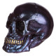 Gothic Iridescent Skull Ornament