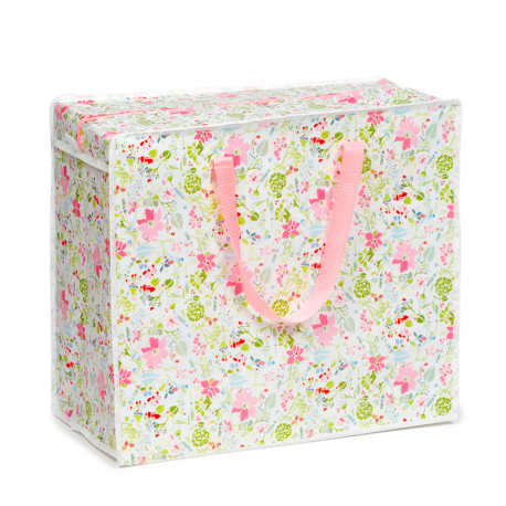 Laundry & Storage Bag - Julie Dodsworth Pink Botanical