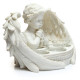 Decorative Cherub Praying Triple Tea Light Holder