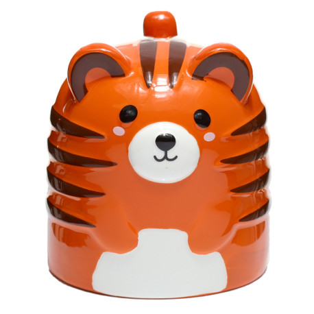 Novelty Upside Down Ceramic Mug - Adoramals Tiger