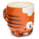 Novelty Upside Down Ceramic Mug - Adoramals Tiger