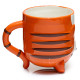 Novelty Upside Down Ceramic Mug - Adoramals Tiger