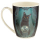 Rise of the Witches Cat Lisa Parker Porcelain Mug