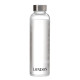 Reusable 500ml Glass Water Bottle with Protective Neoprene Sleeve - London Icons