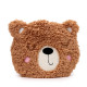 Microwavable Plush Round Wheat and Lavender Heat Pack - Teddy Bear