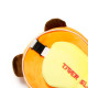 Tiger Relaxeazzz Plush Round Travel Pillow &amp; Eye Mask Set