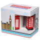 Novelty Ceramic Shaped Handle Telephone Box Mug