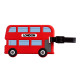 PVC Luggage Tag - London Souvenir London Bus