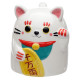 Novelty Upside Down Ceramic Mug - Maneki Neko Lucky Cat