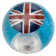 Fun Kids Flashing Bouncy Union Jack Glitter Ball