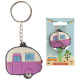 PVC Keyring - Caravan Key Cover