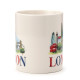 Porcelain Mug - London Scene