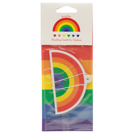 Somewhere Rainbow Strawberry Scented Air Freshener