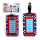 PVC Luggage Tag - London Souvenir Union Jack Telephone Box