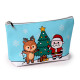 PVC Toiletry Makeup Wash Bag (Medium) - Christmas Festive Friends