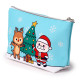 PVC Toiletry Makeup Wash Bag (Medium) - Christmas Festive Friends