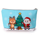 PVC Toiletry Makeup Wash Bag (Medium) - Christmas Festive Friends