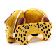 Relaxeazzz Travel Pillow &amp; Eye Mask - Leopard