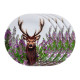 Recycled RPET Set of 4 Picnic Plates - Wild Stag