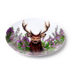 Recycled RPET Set of 4 Picnic Plates - Wild Stag