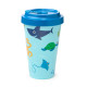 Recycled RPET Travel Mug 400ml - Splosh Sealife