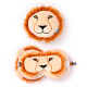 Relaxeazzz Travel Pillow &amp; Eye Mask - Lion