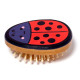 Bamboo Shaped Hair Brush - Adoramals Tilly the Ladybird