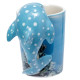 Fun Collectable Whale Shark Shaped Handle Ceramic Mug