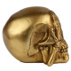 Fantasy See No Hear No Speak No Evil Set of 3 Gold Punk Skull Ornaments