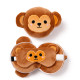 Monkey Relaxeazzz Plush Round Travel Pillow &amp; Eye Mask Set