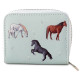 Small Zip Around Wallet - Willow Farm Horses