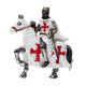 Souvenir Magnet - Crusader Knight on Horseback Defender