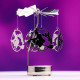 Spinning Tea Light Carousel Candle Holder - Witch