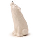 Novelty Ceramic Salt and Pepper - White Wolf