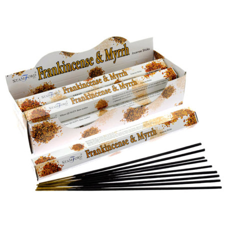 Stamford Hex Incense Sticks - Frankincense and Myrrh