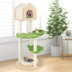 Wooden Cat Tree with Sisal Scratching Posts