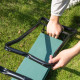 Outsunny 2-in-1 Garden Kneeler Seat Kneeling Pad Support Bench Foldable Knee Protector - Green