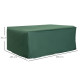 Outsunny 600D Oxford Patio Set Cover Outdoor Garden Rattan Furniture Protection Cover Protector Waterproof Anti-UV, Green, 205 x