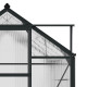 Outsunny 6 x 8ft Polycarbonate Greenhouse, Large Walk-In Green House with Slide Door and Window, Garden Plants Grow House with A