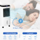 Portable Air Cooler, Evaporative Anion Ice Cooling Fan Water Conditioner Humidifier Unit with 10L Water Tank, 3 Modes, 3 Speed, 