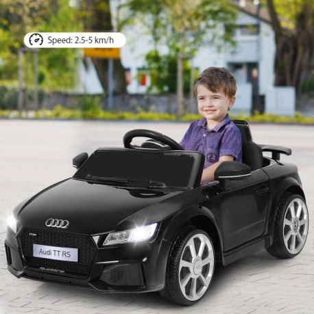 Licensed Audi TTRS 12V Battery-Powered Vehicle with 2 Motors MP3 Music