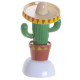 Fun Collectable Cactus wearing Sombrero Solar Powered Pal