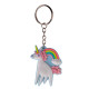 PVC Keyring - Unicorn Magic Pink