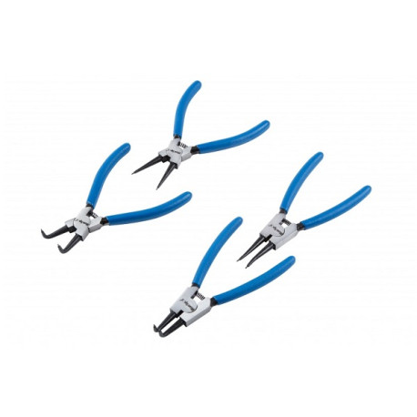 BlueSpot 4 Pce 150mm (6") Circlip Plier Set