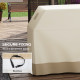 Outsunny 71W x 188Lcm PU Coated Protective Grill Cover - Beige