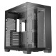 Antec C8 Gaming Case w/ Glass Side &amp; Front, E-ATX, Dual Chamber, Mesh Panels, USB-C, Black