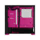 Fractal Design Pop Air RGB (Magenta Core TG) Gaming Case w/ Clear Glass Window, ATX, Hexagonal Mesh Front, Magenta Interior/Acce