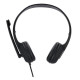 Hama HS-P150 Ultra-lightweight Headset with Boom Microphone, 3.5mm Jack, Padded Ear Pads, Inline Controls