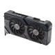 Asus DUAL RTX4070 SUPER, PCIe4, 12GB DDR6X, HDMI, 3 DP, 2505MHz Clock